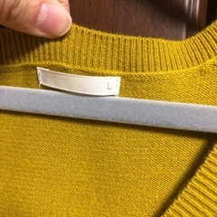 Guフレアヘムニットワンピース  Lの画像