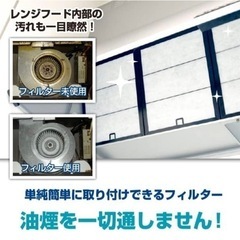 グッドハウス 換気扇フィルター 難燃性混合繊維タイプ 交換用フィルター S1枠用 372×350mm サービスパック 12枚 レンジフードフィルターの画像