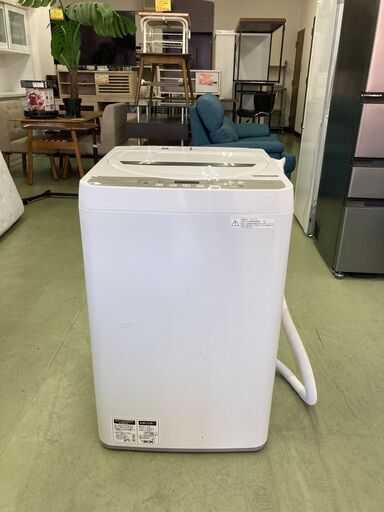【リサイクルショップ　ピカソ　小松原】★分解洗浄済み★シャープ SHARP 4.5kg 全自動洗濯機 2018年製 ES-GE4B★5523★