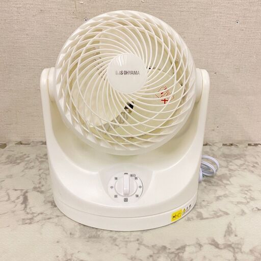 14703  IRIS OHYAMA サーキュレーター　電源コード式 2021年製 ８畳 ◆大阪市内・東大阪市他 5,000円以上ご購入で無料配達いたします！◆ ※京都・高槻・枚方方面◆神戸・西宮・尼崎方面◆奈良方面、大阪南部方面　それぞれ条件付き無料配送あり！