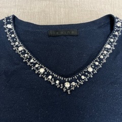 Ico:ne 半袖セーター　あげますの画像