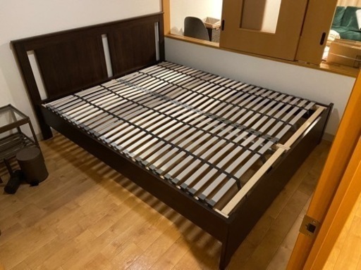 取引先決定】IKEA クイーン ベッドフレーム【掲載期間2週間】