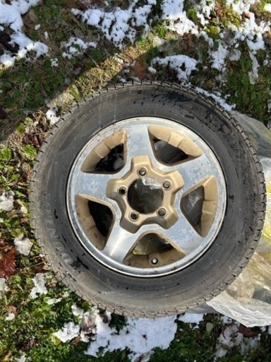 【新品】175/80/R16 ジムニー　スタッドレスタイヤ　4本　ホイール付き