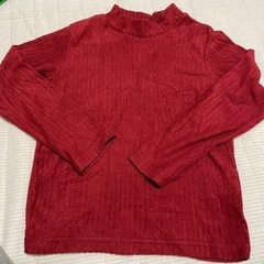 古着★ KIDS リブフリースハイネックTシャツ130