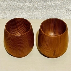 屋久杉おちょこ4個の画像