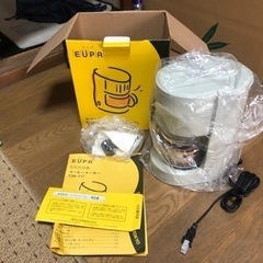 コーヒーメーカー EUPA ユーパ TSK-117 （HG） 強化ガラス 4杯分 0.52L 保温の画像