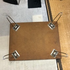 昭和 レトロ ちゃぶ台 脚折 座卓 アンティーク家具 古道具 和家具 折り畳み式の画像