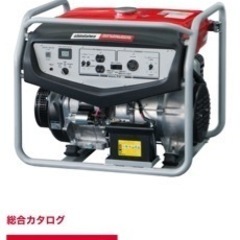 発電機　shindaiwa EGY6000TE-A 50Hz