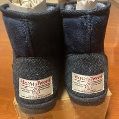 暖かい　
ハリスツイード　ブーツの画像