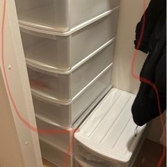 収納ケース　6段分の画像