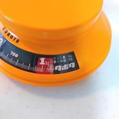 秤 はかり 計り キッチンスケール クボタ 昭和レトロ スペースエイジ シェフ chefの画像