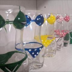(新品)　値下げ　セクシーレディショットガラス