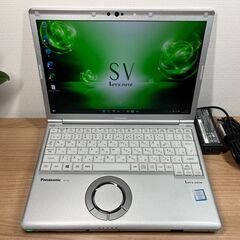 限定DVDモデル＞　09142 軽量 Panasonic レッツノート CF-SV7 8GB / SSD256 /i5 office Win11