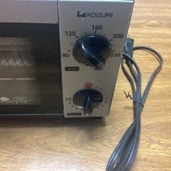 コイズミ　オーブントースターの画像