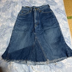 Leeデニムスカートの画像