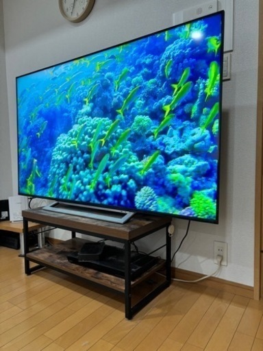 REGZA 2020年製　65インチ　テレビボード付き