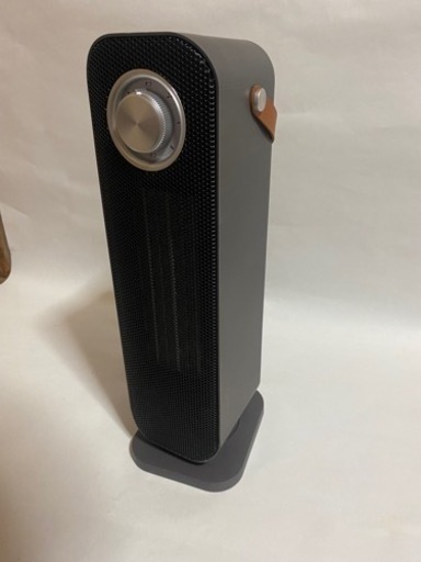 レトロ　セラミックヒーター 電気ファンヒーター 2秒速暖