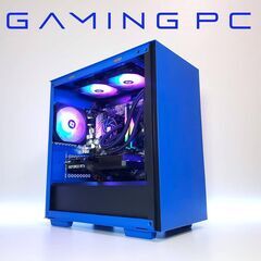 【特価】ゲーミングPC RYZEN5 4500 RTX3060 SSD1TB 新品パーツ多数 ハイスペック ブルー ゲーミングPC Ryzen5 RTX3060
