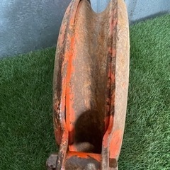南星 滑車 シャックル式 車径250mm の画像