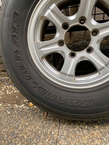 225/80R15 サマータイヤ付