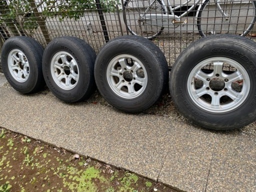 225/80R15 サマータイヤ付