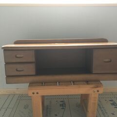お取引中　和風　ローボード　引き出し付収納　棚の上　机の上　ベッ...