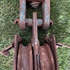 滑車　MKK  ダブル 長さ　約33cmの画像