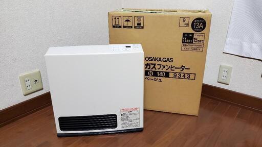 Rinnai リンナイ ガスファンヒーター 都市ガス RC-K4001E-1 元箱付き 暖房器具 ストーブ