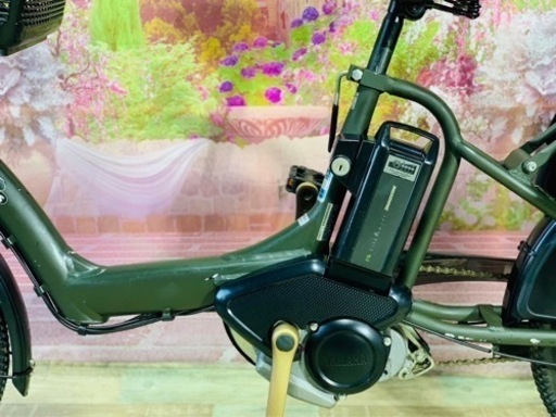 ★❷5774子供乗せ電動アシスト自転車YAMAHA 20インチ良好バッテリー