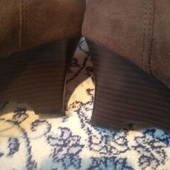 美品　2回の使用です。22.5センチ　こげ茶　ロングブーツの画像