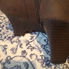 美品　2回の使用です。22.5センチ　こげ茶　ロングブーツの画像