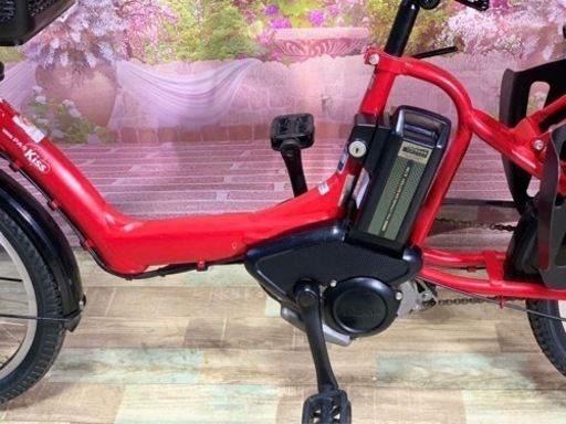 ★❹5766子供乗せ電動アシスト自転車YAMAHA 20インチ良好バッテリー