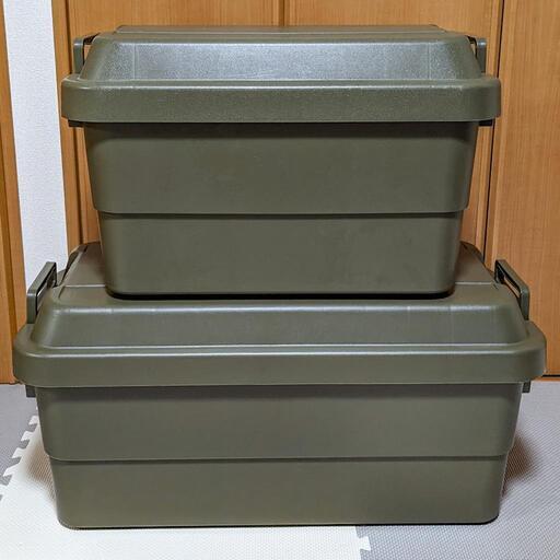 TRUSCO(トラスコ) トランクカーゴ 70L 50L OD色