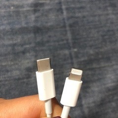 3/25まで　Apple ライトニングケーブルの画像