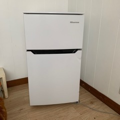 冷蔵庫差し上げます　　傷あり