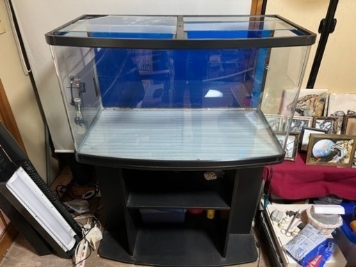 取り引き終了致しました   
90cm水槽セット