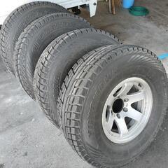 285/75R16　2015年製 使用少なめ 　6穴　八分山