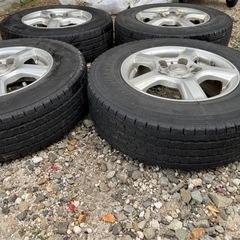 スタッドレスタイヤホイールセット　165/80 R13 YOKOHAMAの画像
