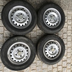 最終　ホンダ　アクティ　純正ホイール　キャップ付き