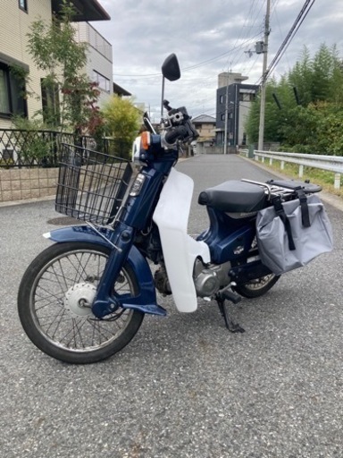 スーパーカブ50カスタム　88cc黄色ナンバー　自賠責付き