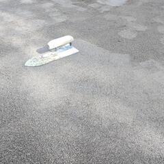 人工芝下地 砂敷き
