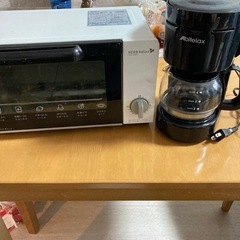 コーヒーメーカーandトースターの画像