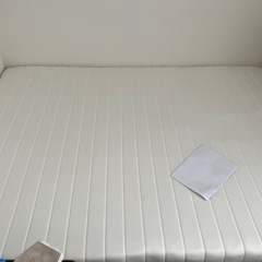 ニトリ　脚付マットレス　ダブルベットの画像