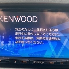 ☆KENWOOD 彩速ナビ　MDV-X702 フルセグ　Blue...