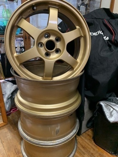 STI アルミホイール　TE07？　レイズ