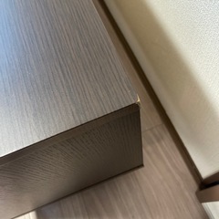 ニトリ　テレビ台　ブラウン　キャスター付の画像