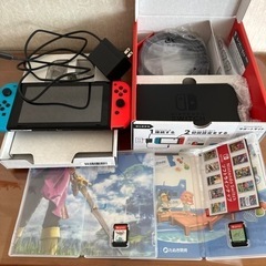 Nintendo Switch本体と『ドラクエXI 』と『あつ森 』