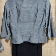 IMPROVE　インプルーブ 　レディーススーツ（１１ＡＲ）　長袖シャツ（コムサイズムＬサイズ）の画像