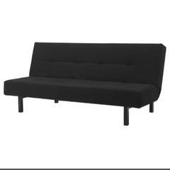 IKEA バルカルプ　ソファベッド ブラック