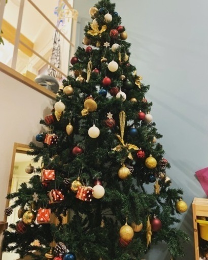 受け渡し決定　210㎝クリスマスツリー